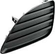 Front, Driver Side Fog Light Cover, Textured Black, CAPA Certified