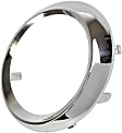 Front, Passenger Side Fog Light Trim, Chrome