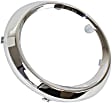 Front, Passenger Side Fog Light Trim, Chrome