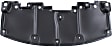 Front Engine Splash Shield, Engine Under Cover, Lower Section