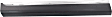 Front, Driver Side Door Molding and Beltlines, Textured Black