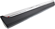 Front, Driver Side Door Molding and Beltlines, Textured Black