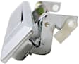 Front, Driver Side Chrome Exterior Door Handle, With Key Hole