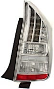 Passenger Side Halogen Tail Light, Without bulb(s), OE Replacement, CAPA Certified