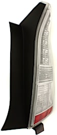Passenger Side Halogen Tail Light, Without bulb(s), OE Replacement, CAPA Certified