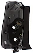 Passenger Side Halogen Tail Light, Without bulb(s), OE Replacement, CAPA Certified