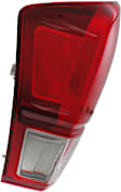 Driver Side Tail Light, with Bulb, Halogen, Red and Smoked Lens, TRD Sport/TRD Off-Road Models, CAPA CERTIFIED