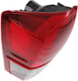 Driver Side Tail Light, with Bulb, Halogen, Red and Smoked Lens, TRD Sport/TRD Off-Road Models, CAPA CERTIFIED