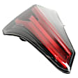 Driver Side, Inner Tail Light, With bulb(s), Halogen, Clear and Red Lens, LE/XLE Models, Japan/USA Built Vehicle, CAPA CERTIFIED