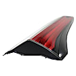 Driver Side, Inner Tail Light, With bulb(s), Halogen, Clear and Red Lens, LE/XLE Models, Japan/USA Built Vehicle, CAPA CERTIFIED
