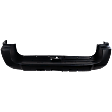 Rear Primed Bumper Cover, With Trailer Hitch Holes