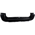 Rear Primed Bumper Cover, With Trailer Hitch Holes