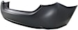 Rear Upper - Primed, Lower - Textured Bumper Cover, CAPA Certified