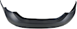 Rear Upper - Primed, Lower - Textured Bumper Cover, CAPA Certified