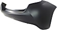 Rear Primed Bumper Cover, Hatchback CAPA Certified