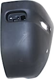 Sport Utility Rear, Passenger Side Bumper End, Textured Plastic