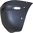 Sport Utility Rear, Passenger Side Bumper End, Textured Plastic