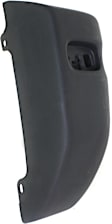 Sport Utility Rear, Passenger Side Bumper End, Textured Plastic