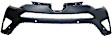 Front Primed Bumper Cover, With Parking Aid Sensor Holes, Except Hybrid Model, North America Built Vehicles, CAPA Certified