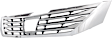 Upper Grille Assembly, Chrome Shell With Silver Insert