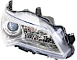 Passenger Side Headlight, with Bulb, Halogen, LE/XLE Models, CAPA CERTIFIED