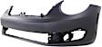 Front Primed Bumper Cover, Except R-Line Model, CAPA Certified