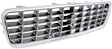 Upper Grille Assembly, Chrome Shell with Paintable Insert