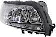 Passenger Side Headlight, with Bulb, Halogen, Clear Lens, CAPA Certified
