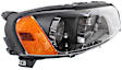 Passenger Side Headlight, with Bulb, Halogen, Clear Lens, CAPA Certified