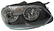 Passenger Side Halogen Headlight, With bulb(s), OE Replacement, CAPA Certified