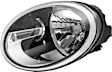 Driver Side Headlight, with Bulb, Halogen, 13-16 Convertible/12-16 Hatchback, CAPA Certified