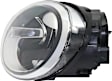 Driver Side Headlight, with Bulb, Halogen, 13-16 Convertible/12-16 Hatchback, CAPA Certified