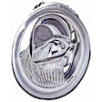 Driver Side Halogen Headlight, Without bulb(s), OE Replacement, CAPA Certified