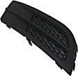 Front, Driver Side Fog Light Cover, Textured Black