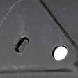 Front Engine Splash Shield, Engine Under Cover, Injection Form, CAPA CERTIFIED