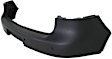 Rear Primed Bumper Cover, With Parking Aid Sensor Holes CAPA Certified