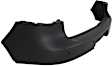 Rear Primed Bumper Cover, With Parking Aid Sensor Holes CAPA Certified
