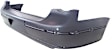 Rear Primed Bumper Cover, Sedan, With Parking Aid Sensor Holes