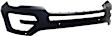 Front Primed Bumper Cover, Without Parking Aid Sensor Holes and Park Assist, With Tow Hook Holes and Cam