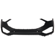 Front, Upper Primed Bumper Cover