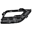 Front, Passenger Side Bumper Grille, Textured Black