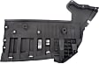 Driver Side Engine Splash Shield, Lower Air Deflector
