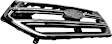 Grille Assembly, Chrome Shell With Silver Insert