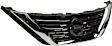 Grille Assembly, Textured Black Shell and Insert, CAPA CERTIFIED