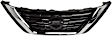 Grille Assembly, Textured Black Shell and Insert, CAPA CERTIFIED