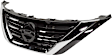 Grille Assembly, Textured Black Shell and Insert, CAPA CERTIFIED