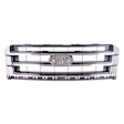 Grille Assembly, Textured Black Shell and Insert, CAPA CERTIFIED