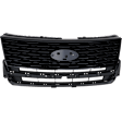 Grille Assembly, Textured Black, CAPA CERTIFIED