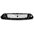 Grille Assembly, Painted Black, CAPA CERTIFIED