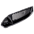 Grille Assembly, Painted Black, CAPA CERTIFIED